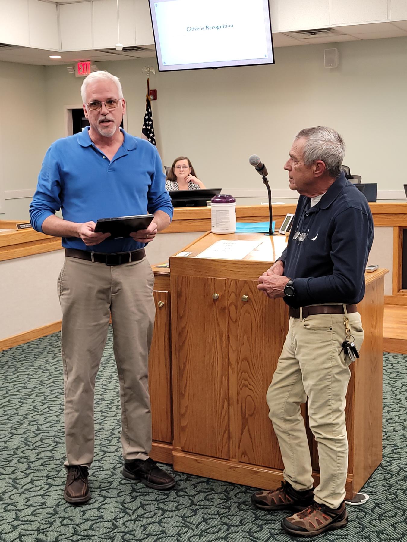 Citizen Recognition City of Boiling Spring Lakes, NC