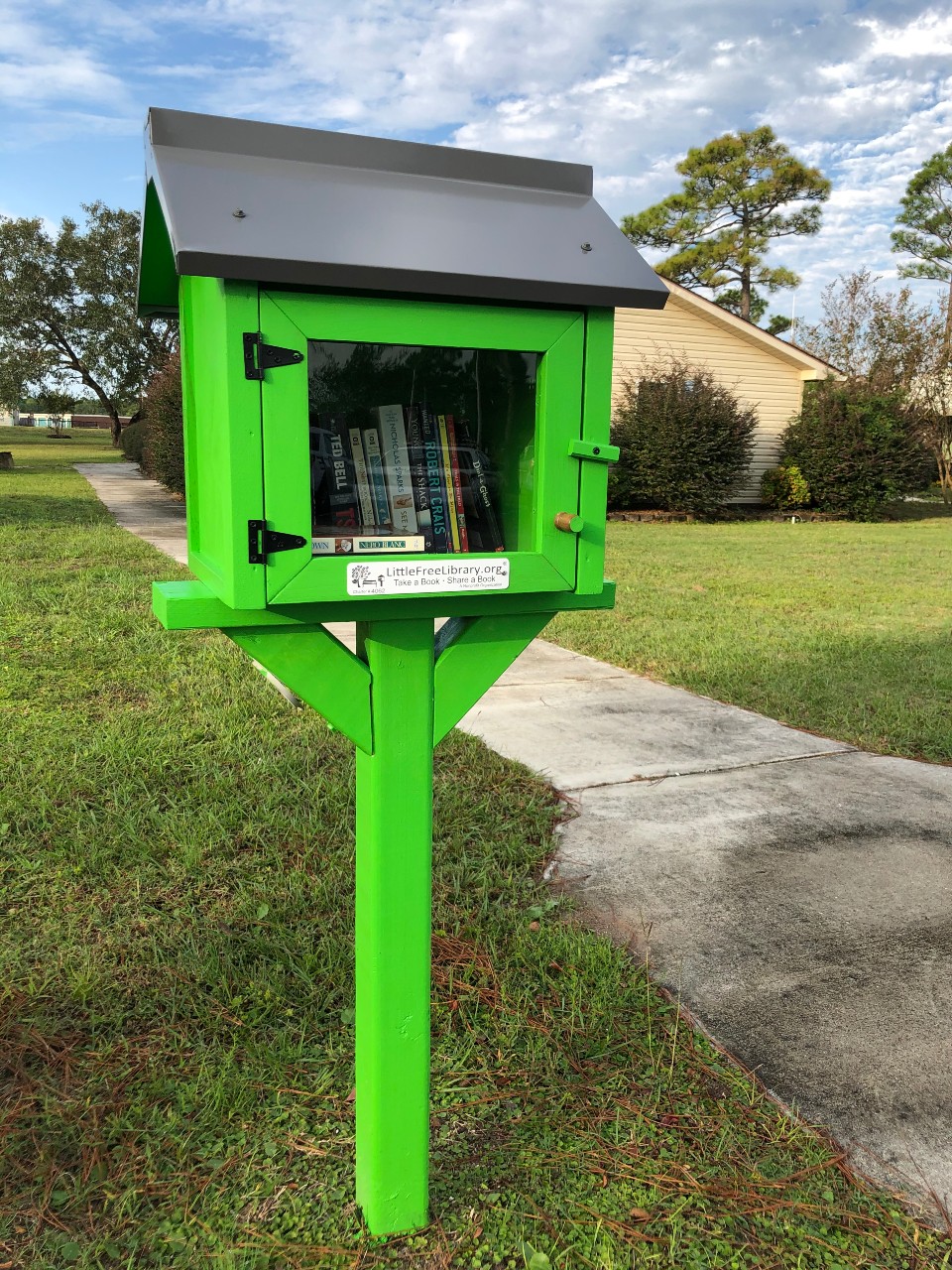 Little Free Library 2020 (located in front of Police Dept.)