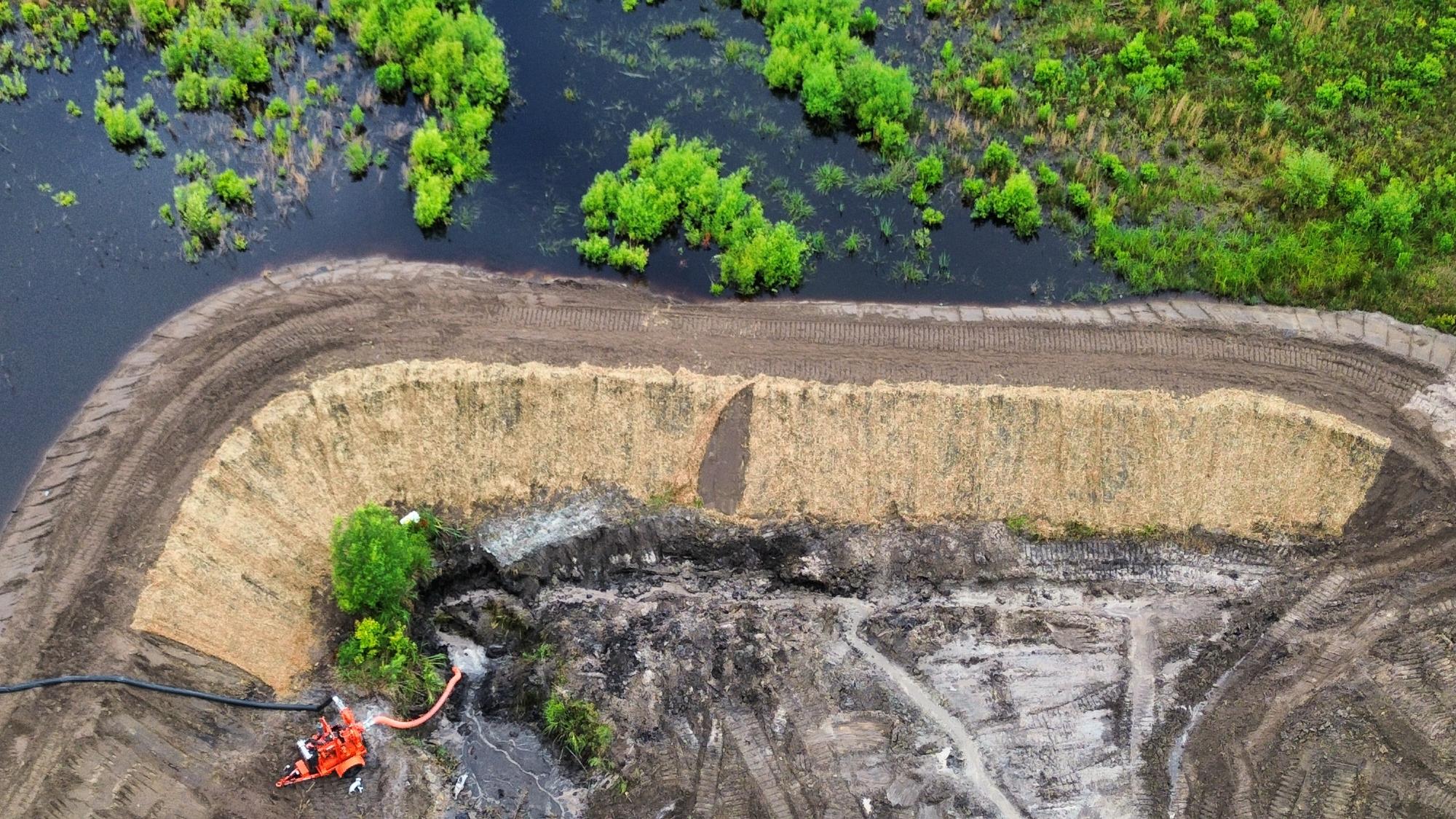 North Lake Spillway Dewatering Pump