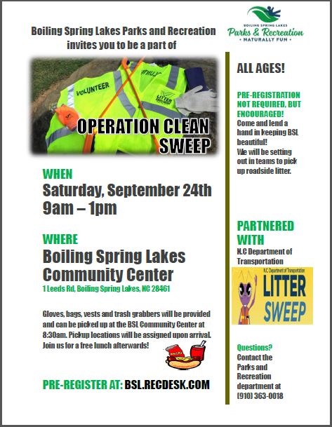 Operation Clean Sweep - Fall 2022
