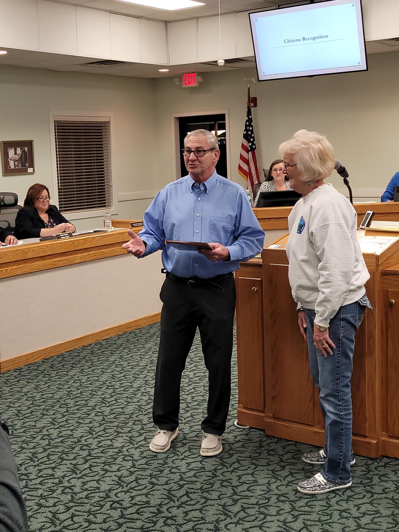 Citizen Recognition City of Boiling Spring Lakes, NC